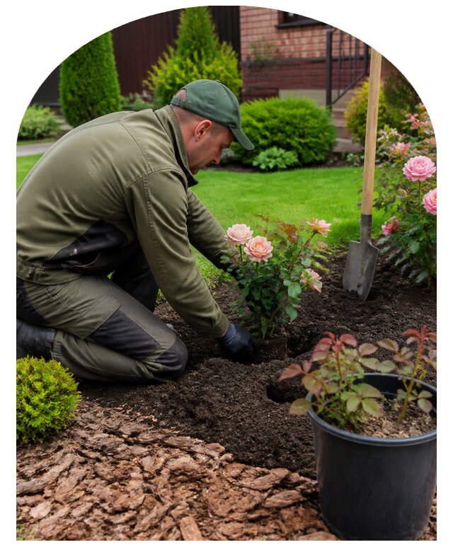 Посадка роз под ключ в Мичуринске по цене от 1242 р. | Метпроект-Мчр
